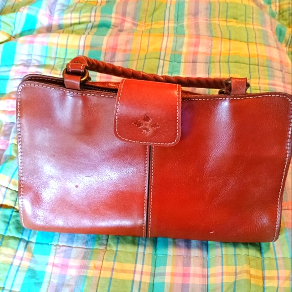 Patricia Nash Brown Leather Handbag - Picture 8 of 8